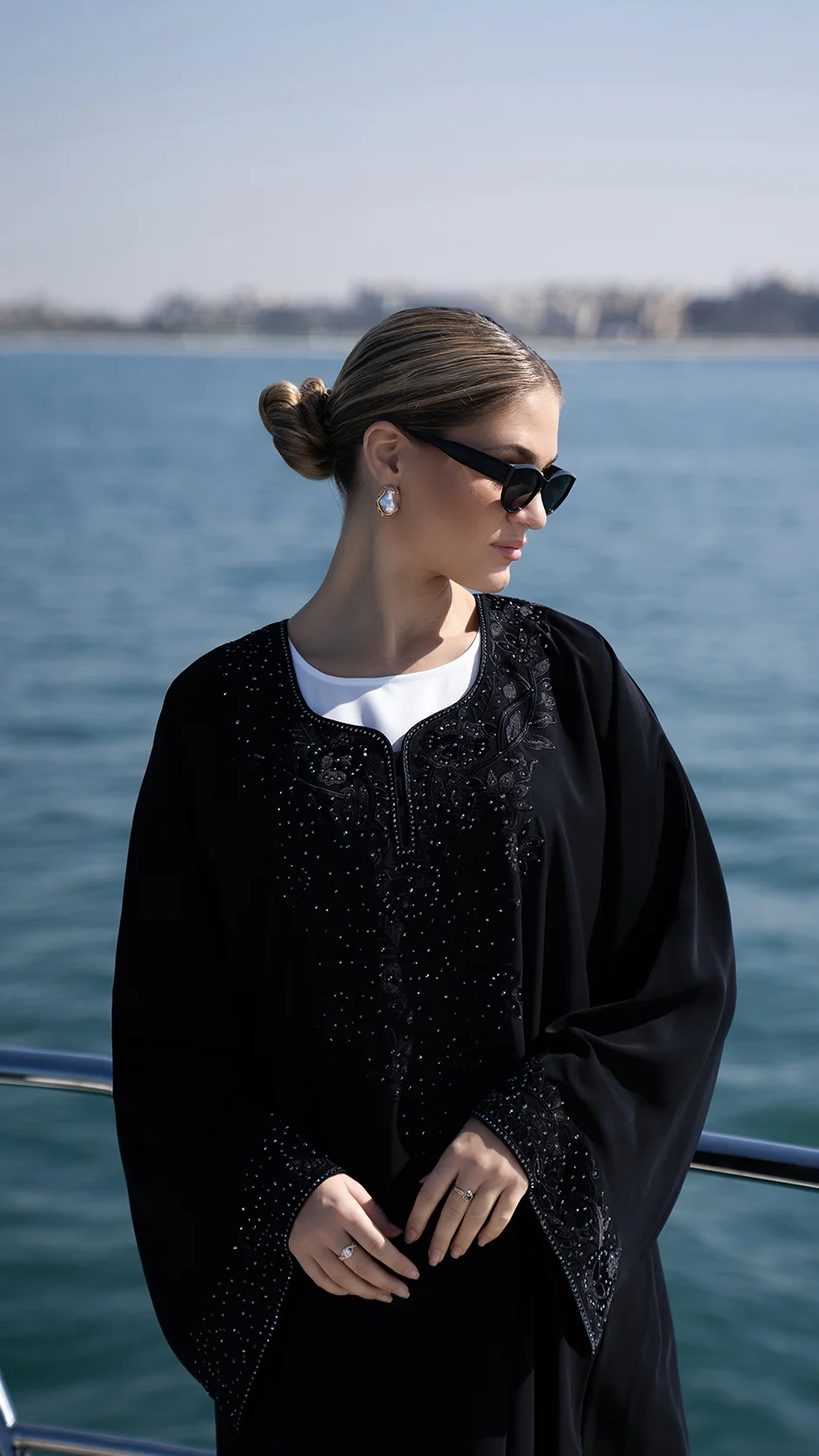 Embroidered Closed Abaya