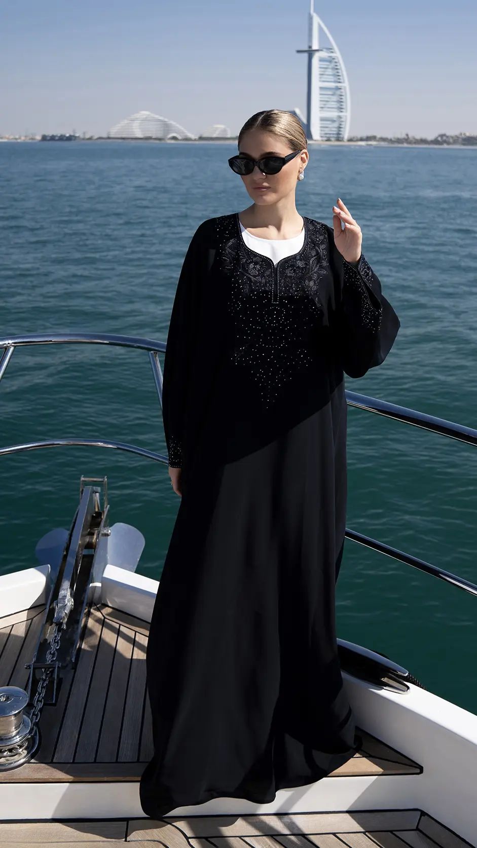 Embroidered Closed Abaya