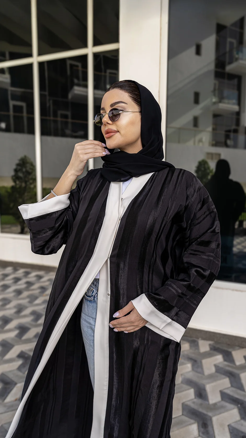 عباية قطنية بسيطة