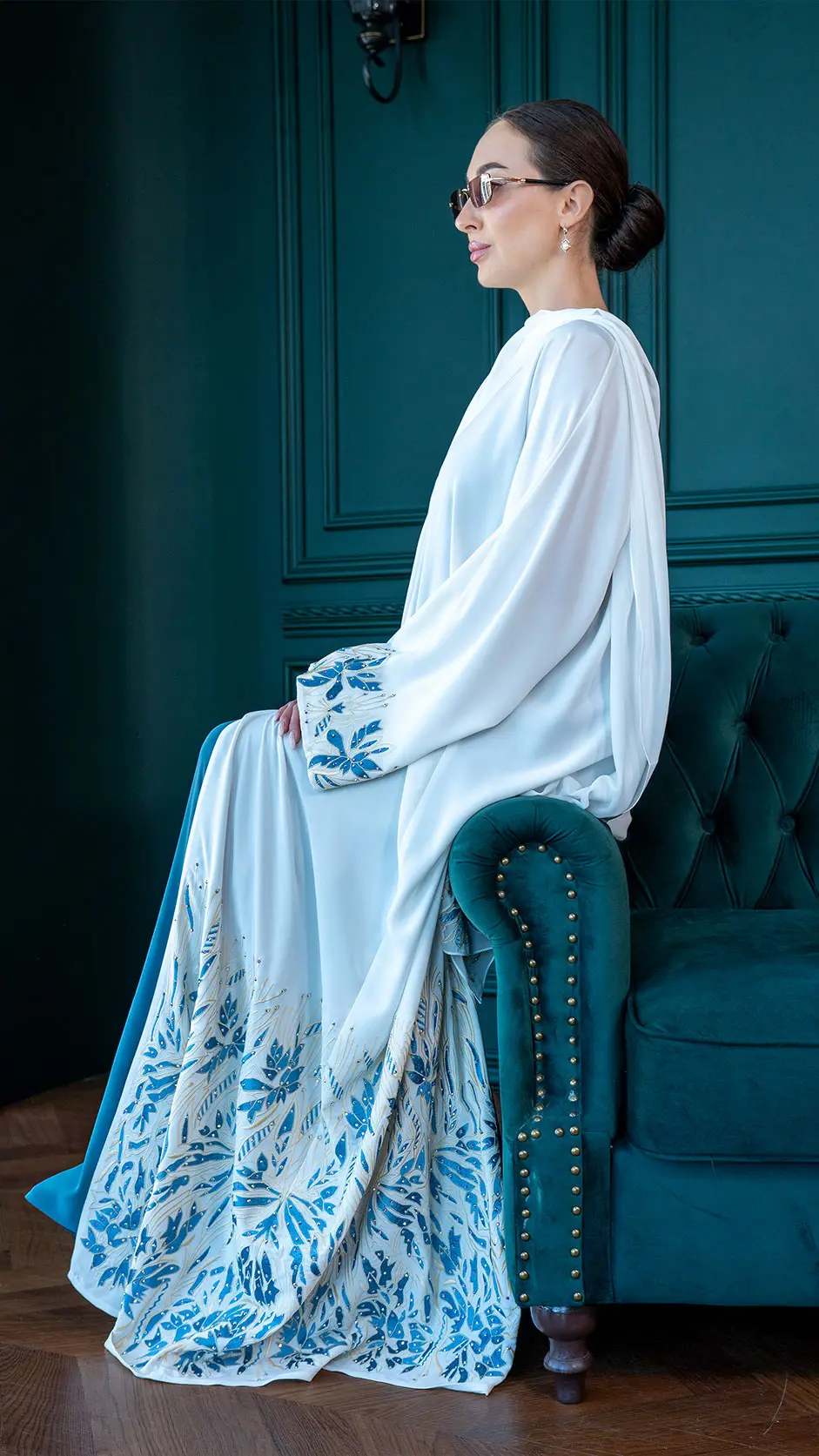 Computer Machine Embroidery Nida Abaya