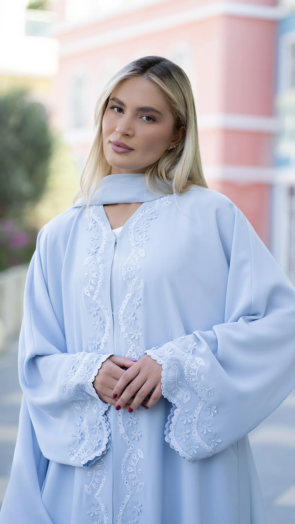 Computer Machine Embroidery Nida Abaya