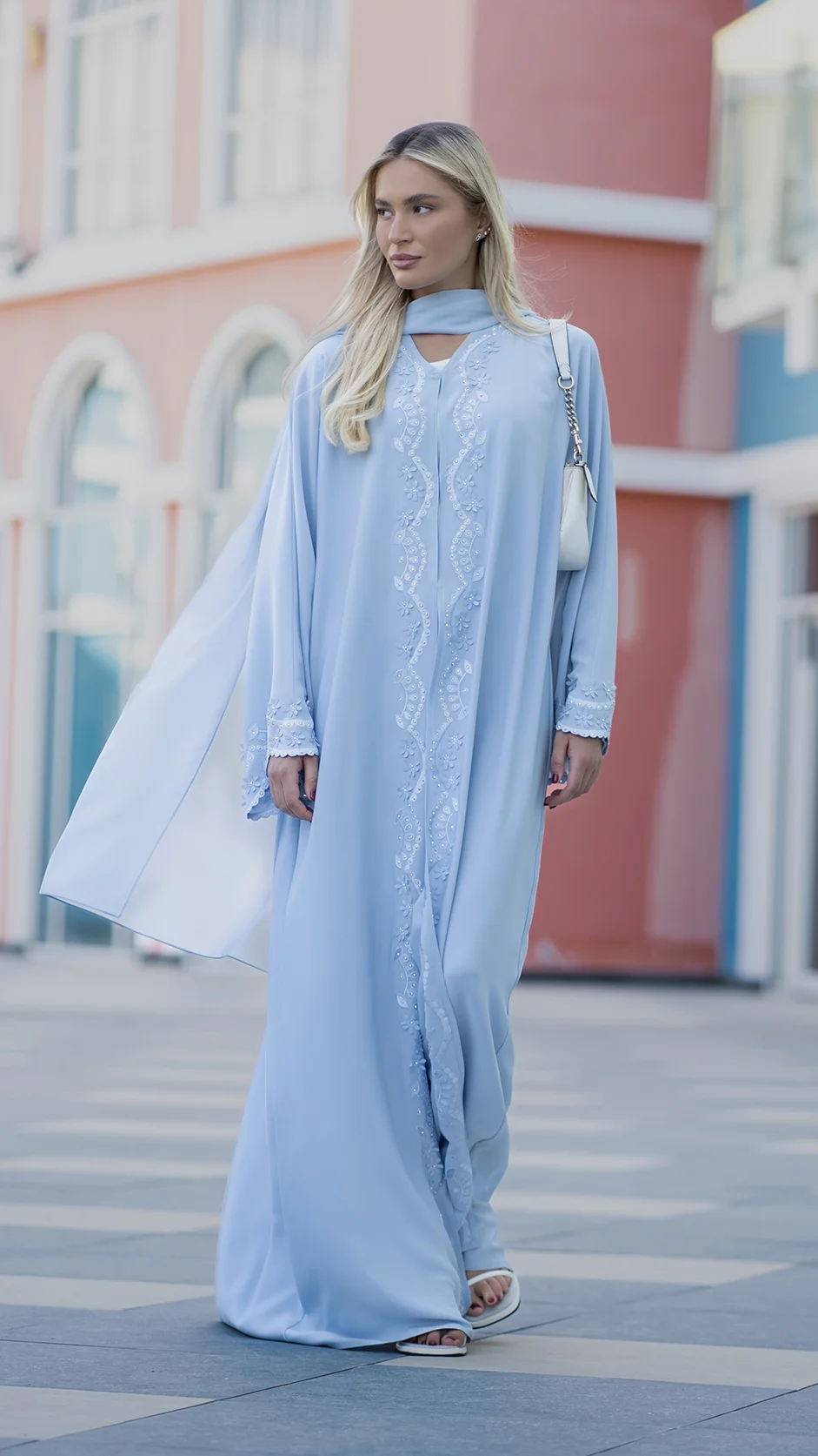 Computer Machine Embroidery Nida Abaya