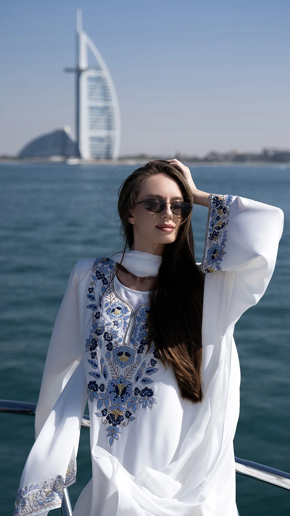 Embroidered Closed Abaya