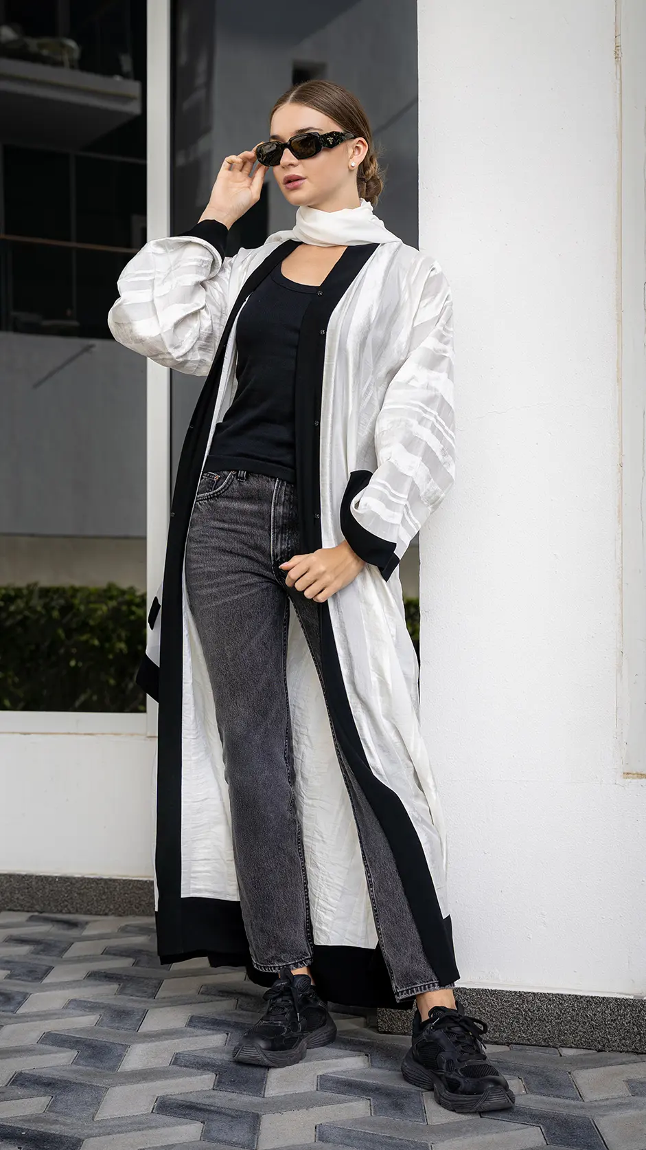 عباية قطنية بسيطة