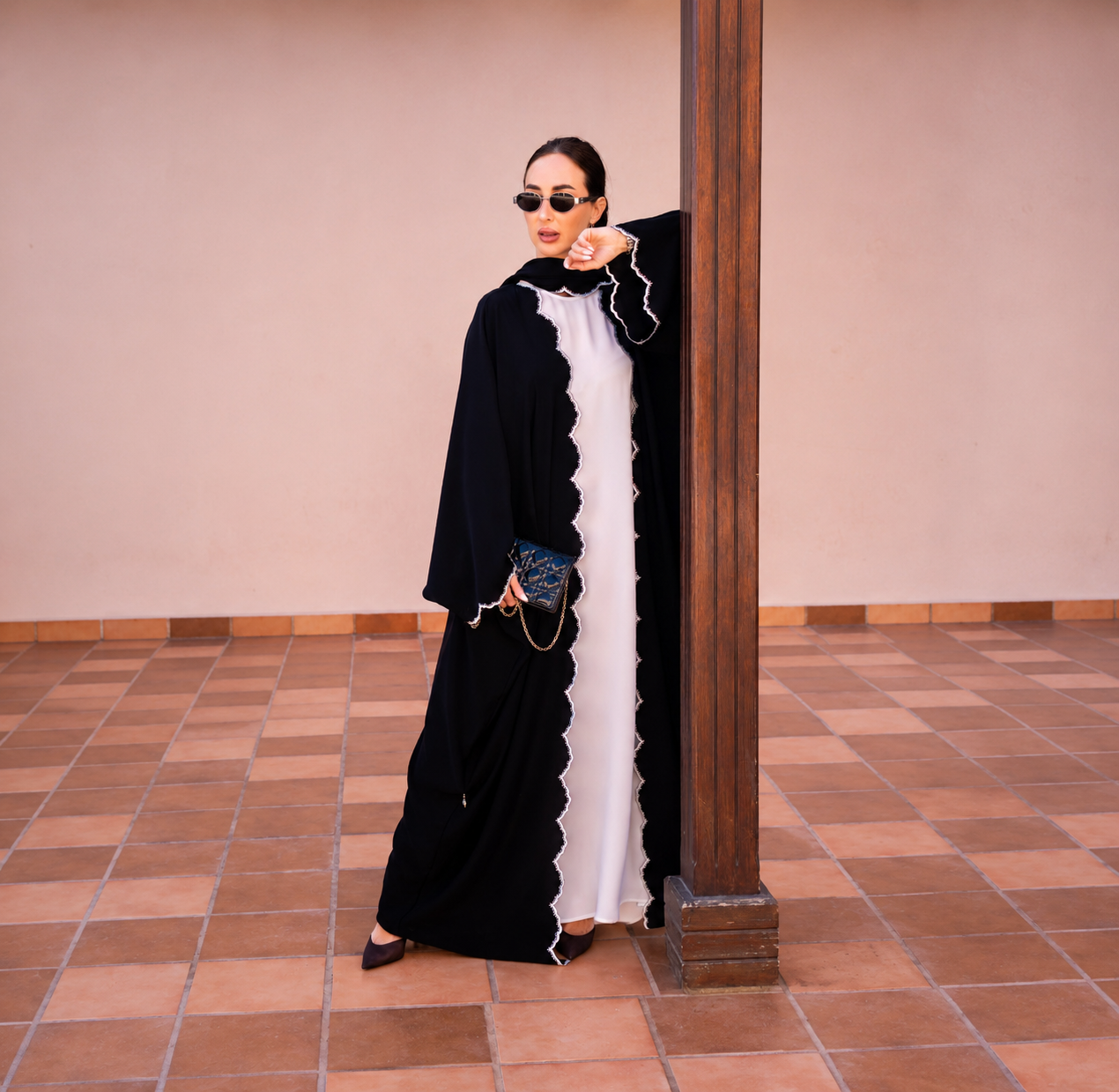 Shop Abaya Dress in Black at Habayeb Dubai Online Store