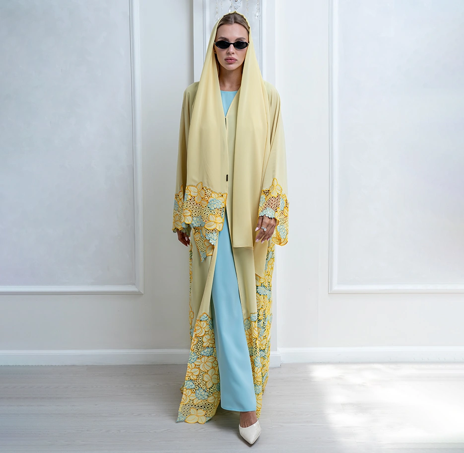 Shop Open Abaya Dress at Habayeb Dubai Store