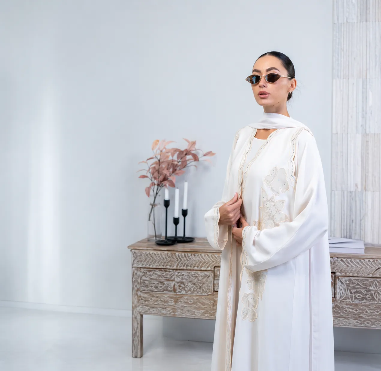 Shop Open Abaya Dress at Habayeb Dubai Store