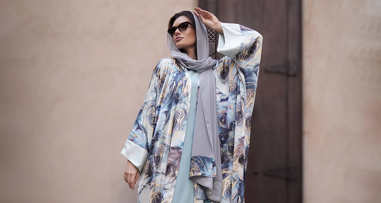 মডার্ন প্রিন্টেড আবায়া