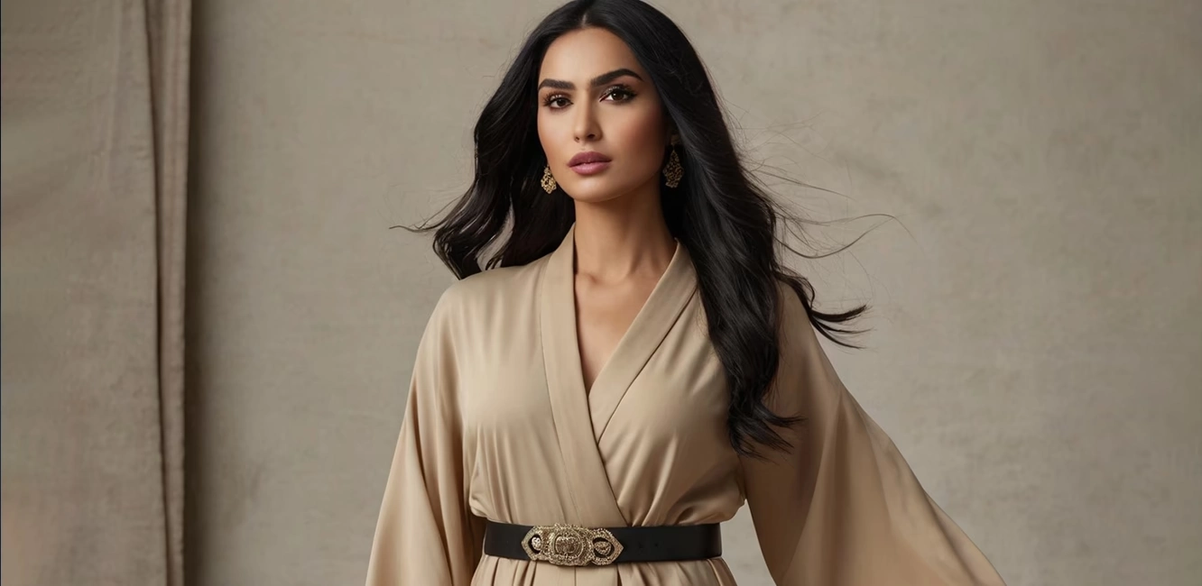 elevate abaya look with perfect belt