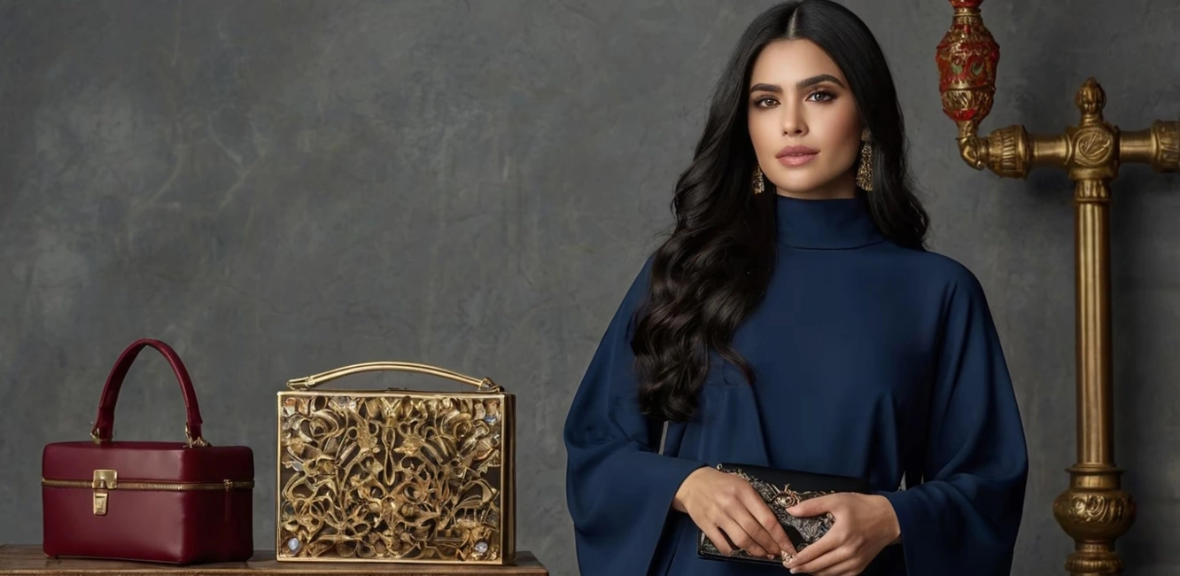 perfect bag pairing for abaya