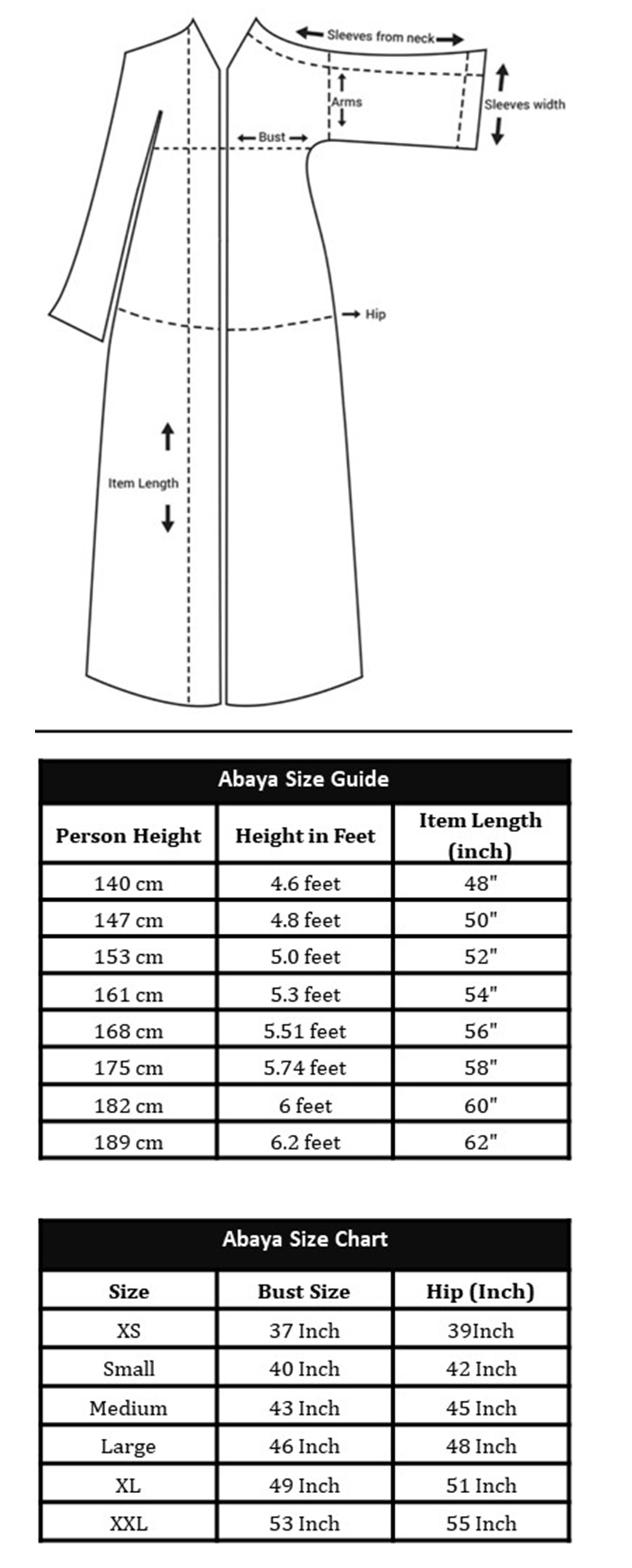 Size Guide